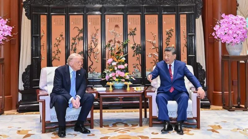 Xi Jinping y Donald Trump mantienen un encuentro privado en Beijing