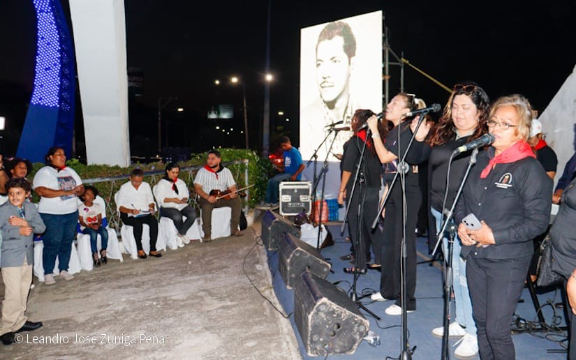 Alcaldía de Managua rinde homenaje a Rigoberto López Pérez con un derroche de arte, cultura y creatividad
