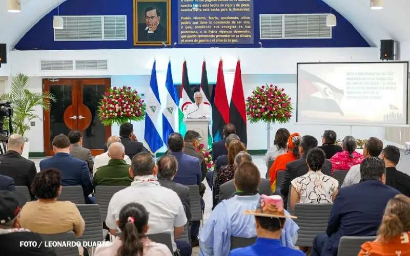 Conmemoran en Nicaragua el 53.º aniversario de fundación del Frente Polisario