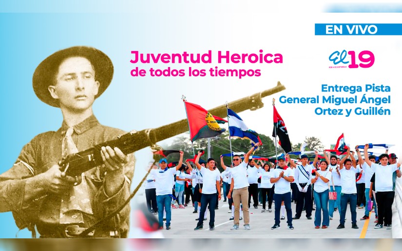 EN VIVO: Juventud Heroica de Todos los Tiempos entrega Pista General Miguel Ángel Ortez y Guillén