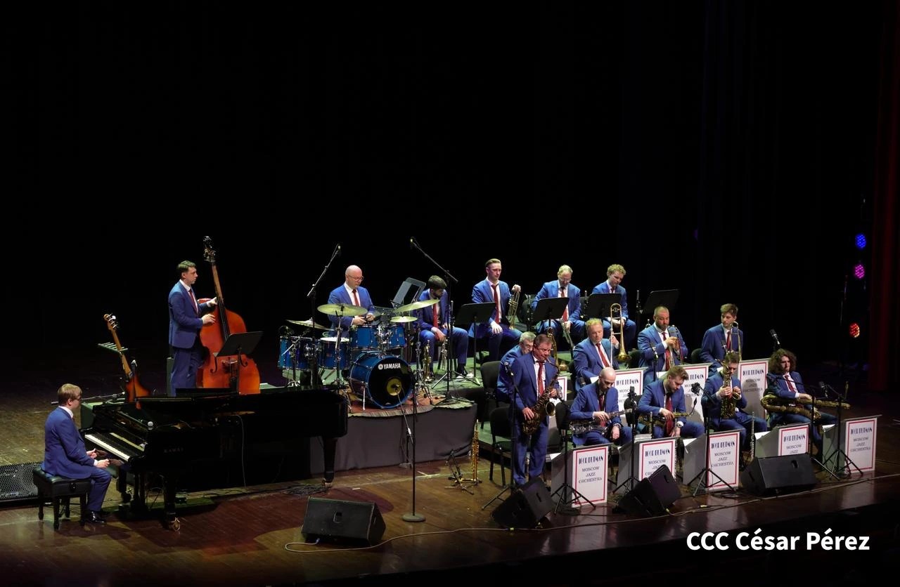 Orquesta de Jazz de Moscú deleita a nicaragüenses