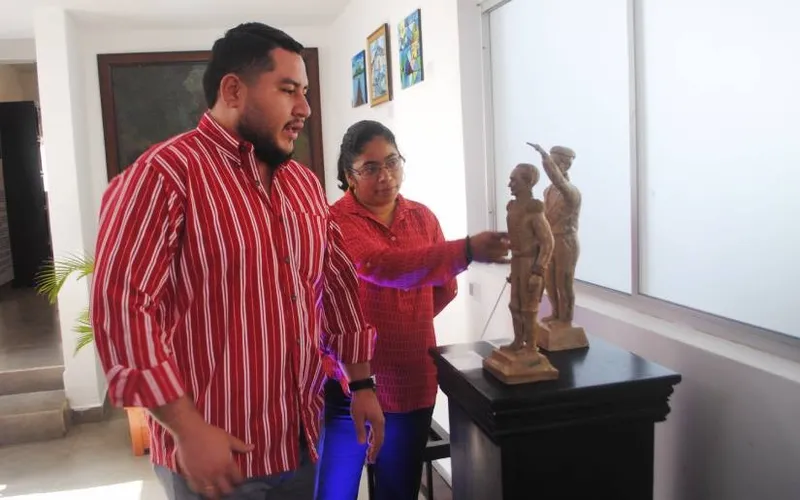 Alcaldía de Managua inaugura Expo "Sandino, Siempre Más Allá" en el Museo Lolita Soriano