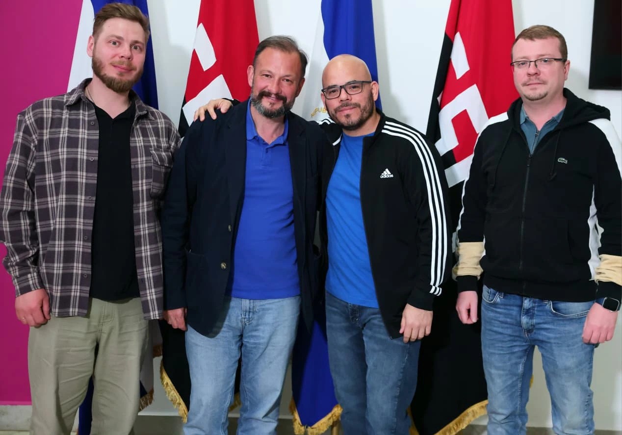 Recibimos a Hermano Comunicador Ruso Sergey Brilev