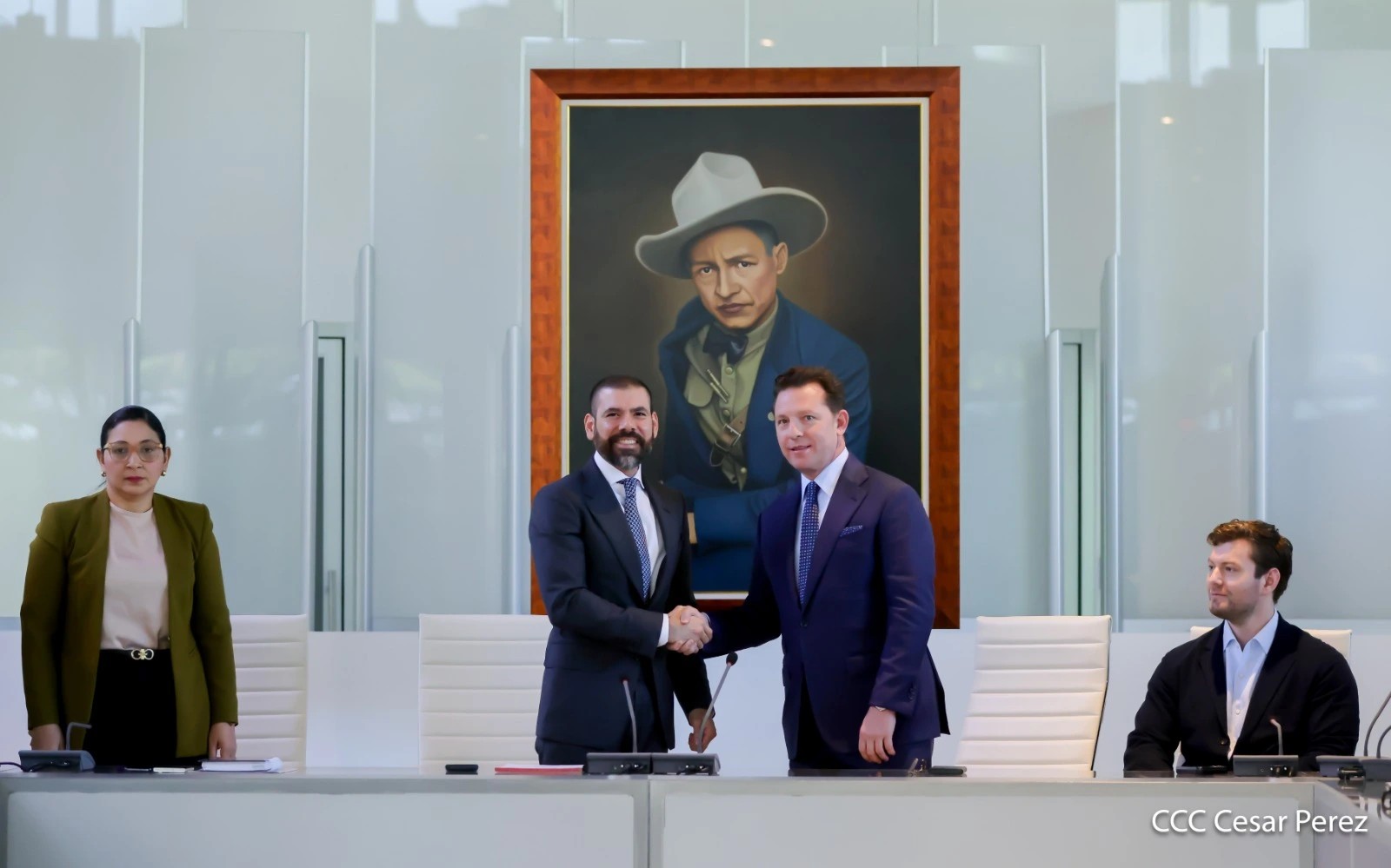 Autoridades del Gobierno de Nicaragua sostienen importante reunión con delegación de la empresa Condor Gold