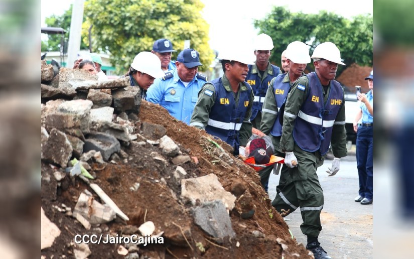 Nicaragua se prepara para primer Ejercicio Nacional para Proteger la Vida