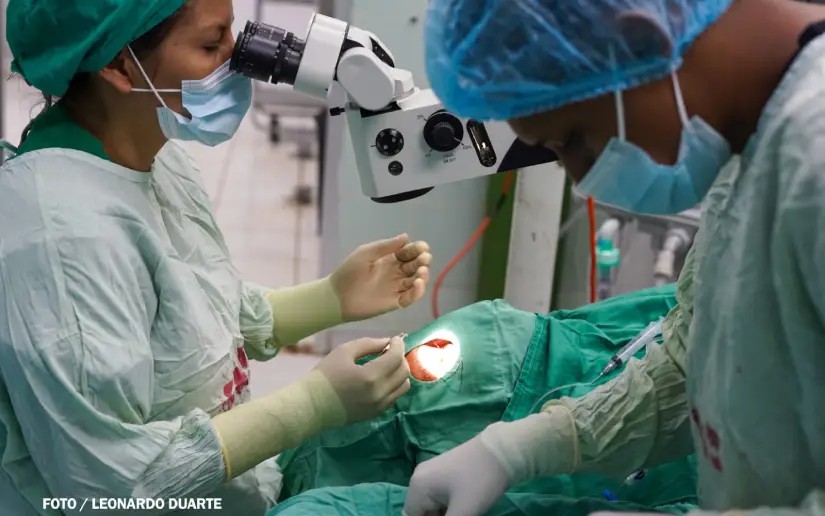 CNAO prepara a más de 200 pacientes para cirugías de catarata