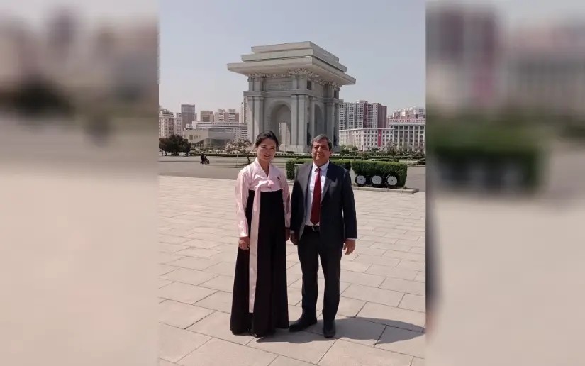 Presentamos nuestros respetos por fecha histórica en la RPD de Corea