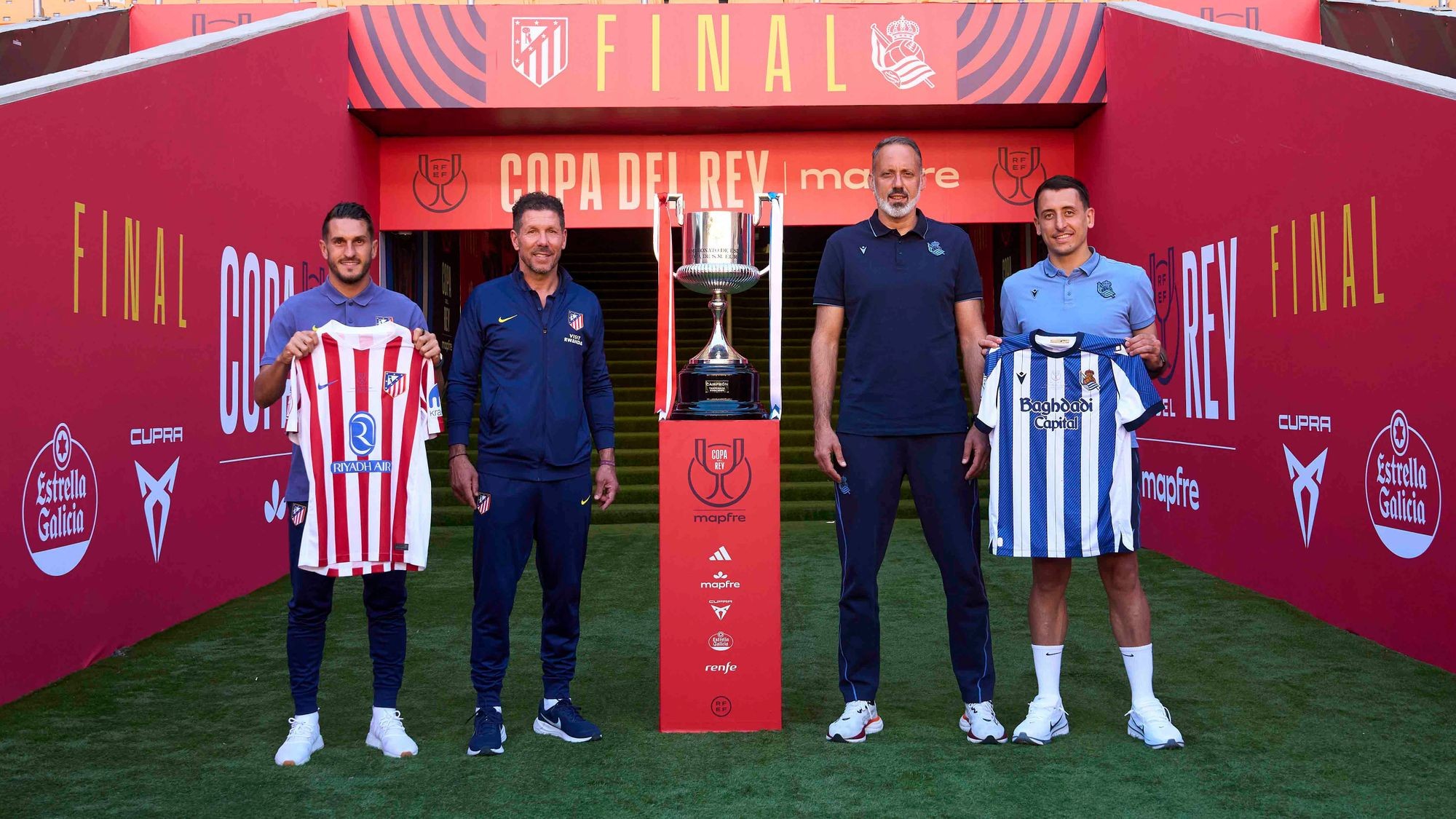 Atlético de Madrid vs Real Sociedad: final con historia y cuentas pendientes