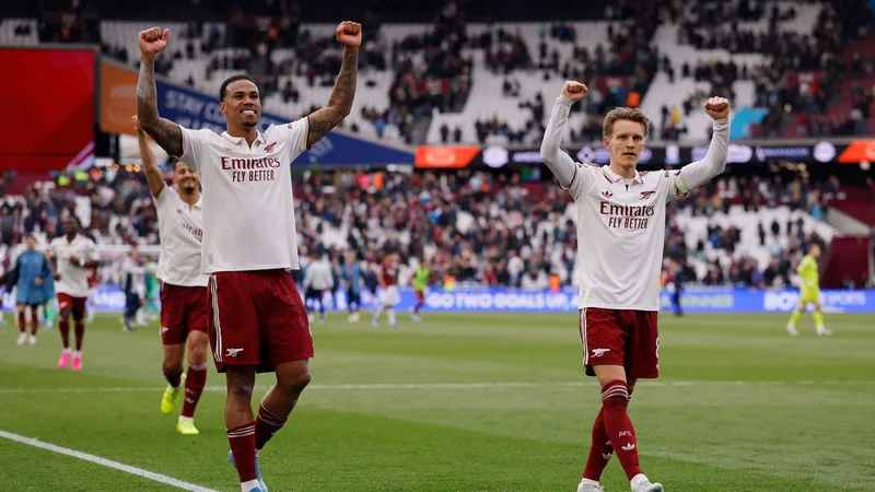 El Arsenal puede coronarse en la Premier League incluso sin jugar