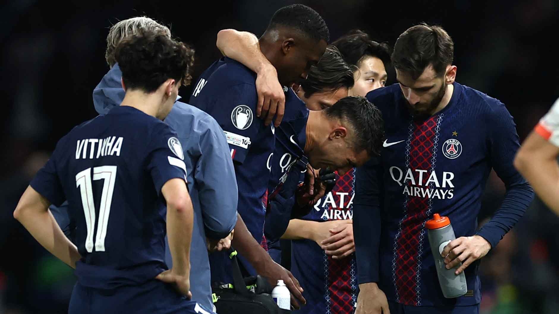 Así fue la lesión de Achraf Hakimi y que preocupa al PSG