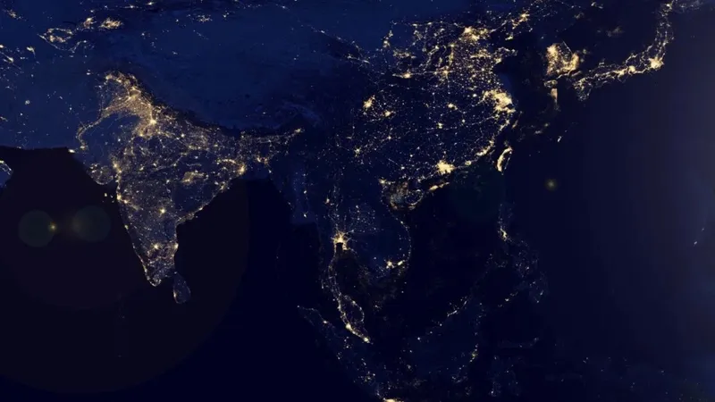 Los nuevos mapas de la NASA revelan cómo la iluminación nocturna cambió el planeta entre 2014 y 2022