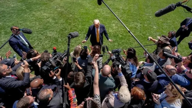 Trump furioso: cobertura de victoria iraní en medios es una traición