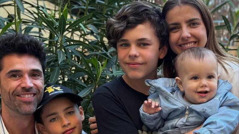 Michelle Renaud celebra el cumpleaños de Axel, hijo de Matías Novoa: ‘El regalo que me mandó la vida’