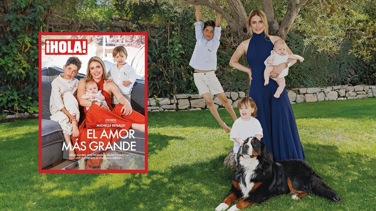 Michelle Renaud nos presenta su hijo, Milán [EXCLUSIVA]