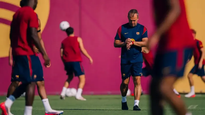 Las pruebas de Flick en el entrenamiento