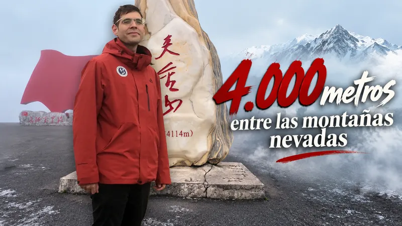 El espíritu de la Gran Marcha: 4.000 metros entre las montañas nevadas