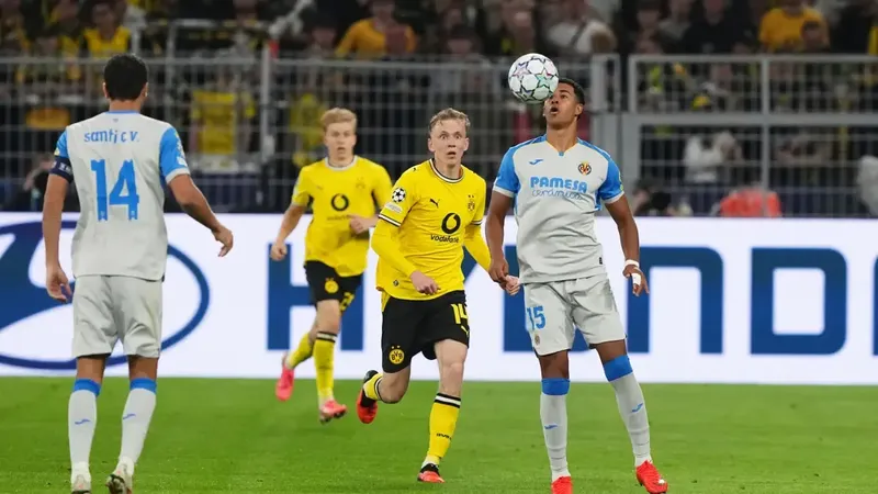 Cruel desenlace para el Villarreal en Dortmund