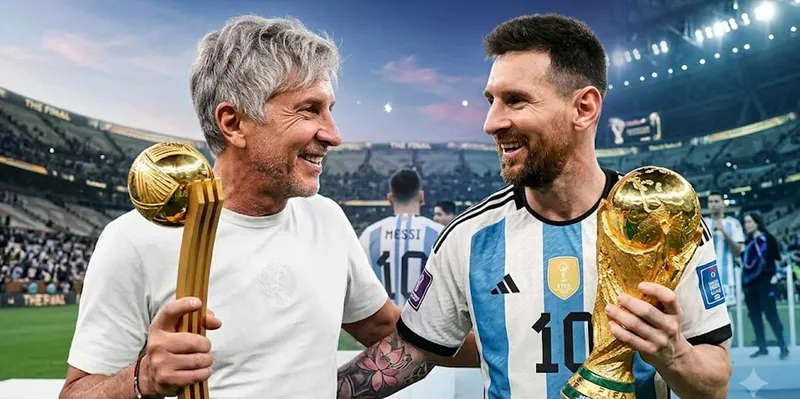 Jorge Messi, el padre que acompañó a Lionel desde Rosario hasta la cima del...
