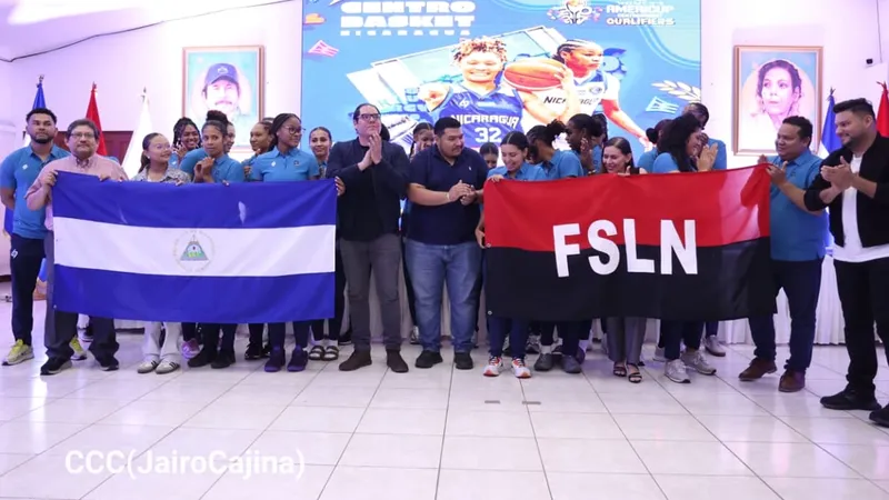 Nicaragua es abanderada rumbo al Centrobasket Femenino 2026 como anfitriona del torneo
