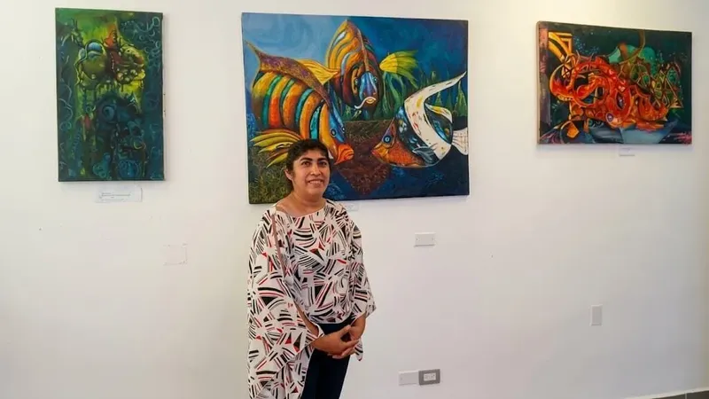 Inauguran exposición «Paisajes Biomórficos» en el Museo Lolita Soriano
