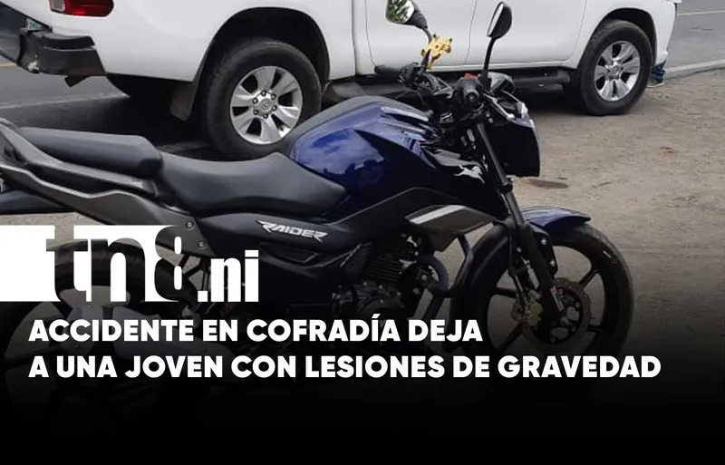 Camioneta impacta a dos jóvenes en carretera hacia Tipitapa