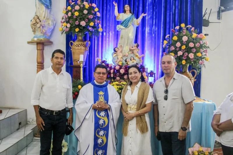 Tisma celebra con fe y devoción la solemnidad de la Virgen María