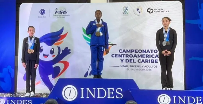 Gimnasta nicaragüense Zara Gibson se corona campeona centroamericana y del Caribe