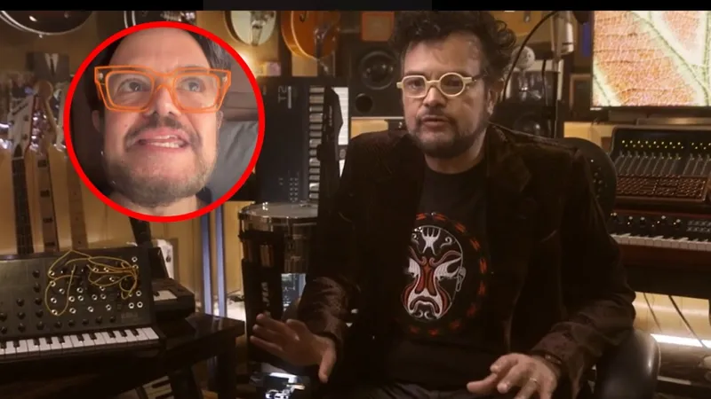 Aleks Syntek se le escapa a su esposa e hijos para decir que es un “pobre pianista” y lo quieren volver loco