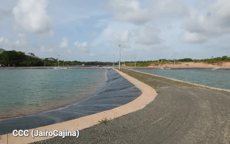 Planta de aguas residuales en Bluefields avanza para proteger la bahía