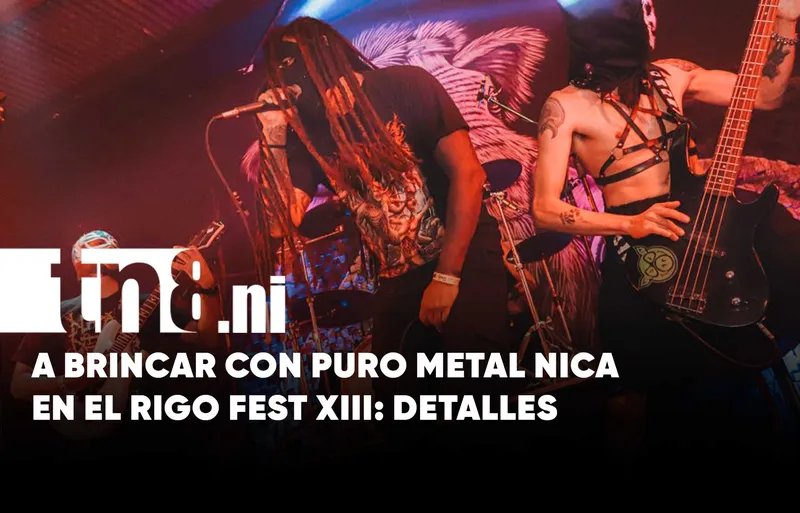 El metal pinolero tiene una cita este 25 de julio con Rigo Fest XIII