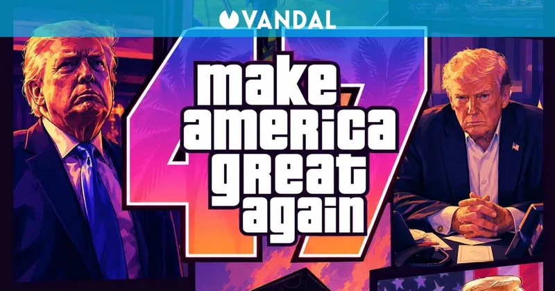 El gobierno de Estados Unidos aprovecha el anuncio de la portada de GTA 6 para promocionar la política de Trump