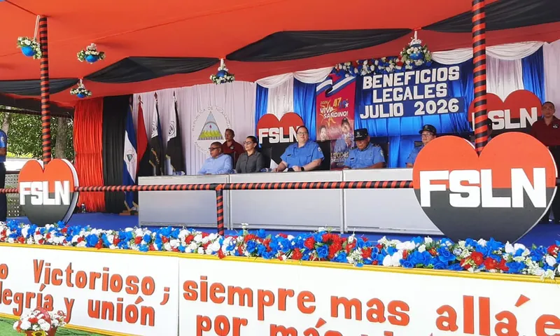 Dos mil familias nicaragüenses se reencuentran en el Día de la Alegría