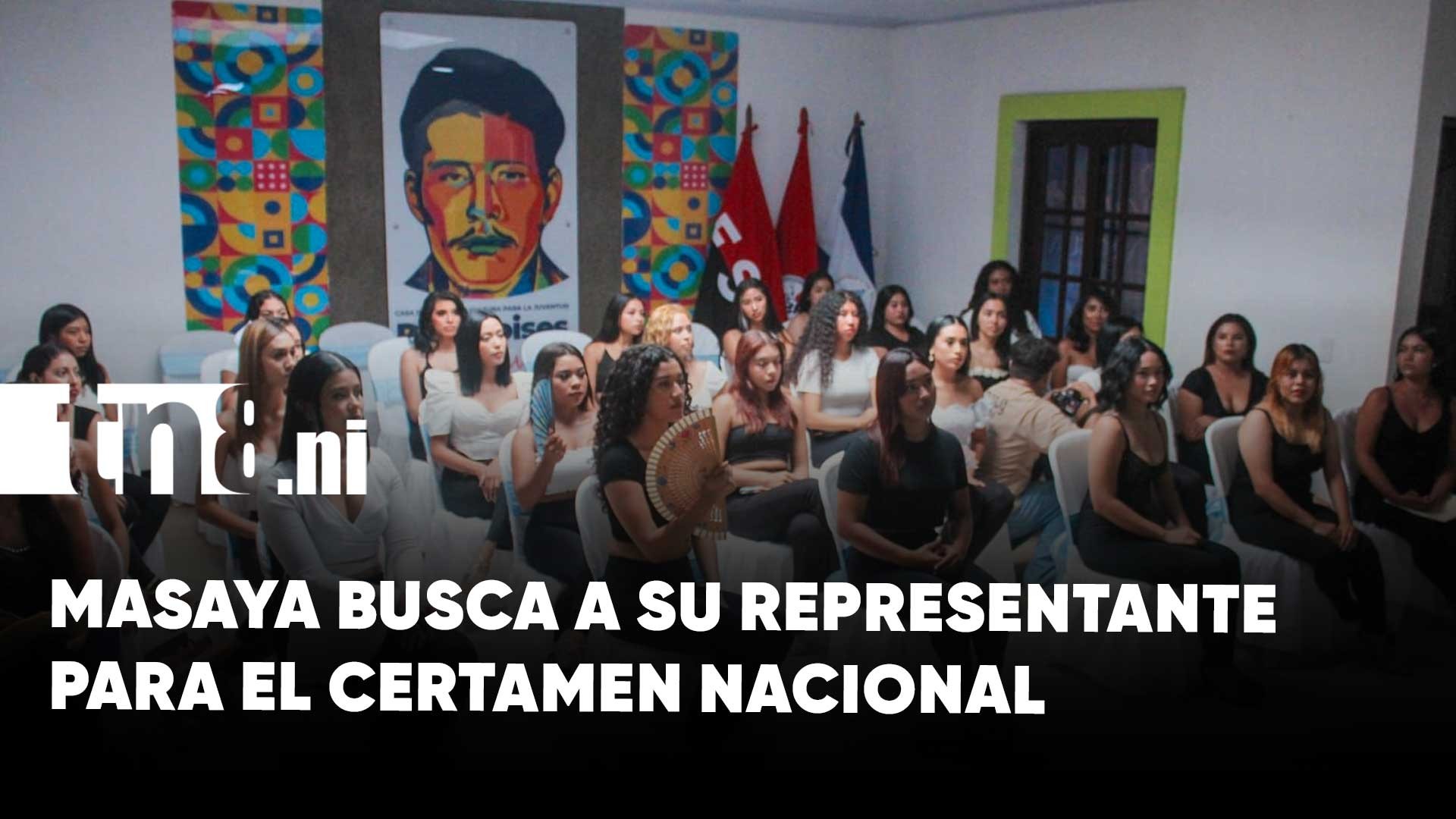 Masaya elige a su próxima reina rumbo a Reinas Nicaragua 2026
