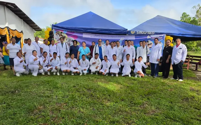 Inicia en Waspam Feria de Salud Especializada en Ortopedia en homenaje a la heroína sandinista Nidia White