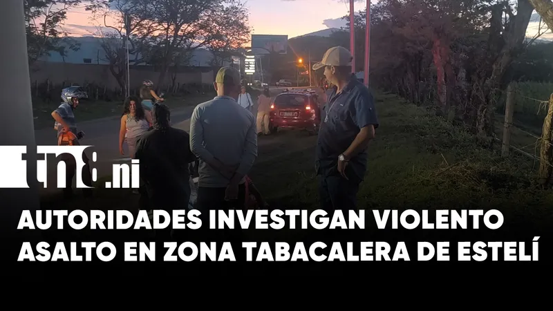 Asalto en finca tabacalera deja a un hombre herido con machete en Estelí
