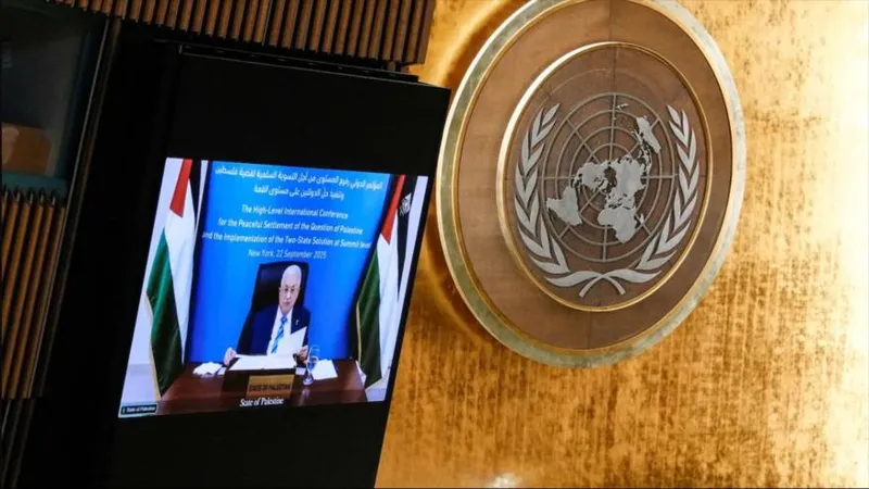 Asamblea General de ONU vota a favor de la participación de Palestina