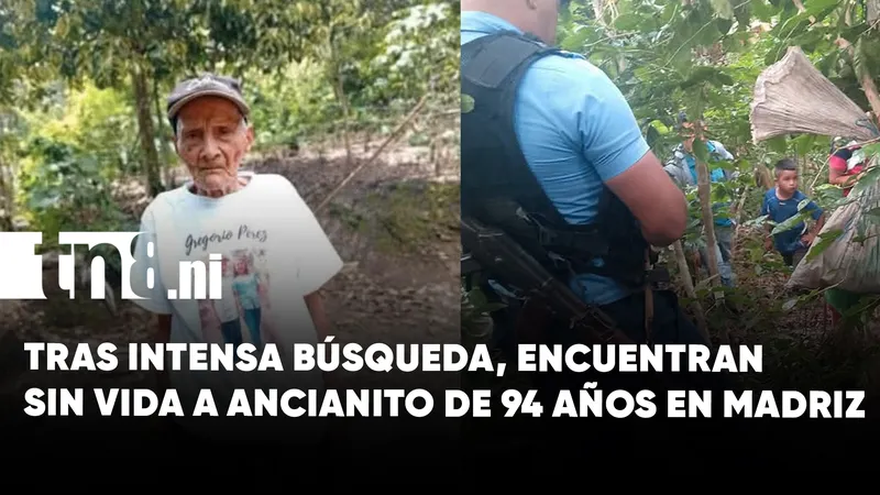 Encuentran a ancianito sin vida en San Juan del Río Coco, Madriz