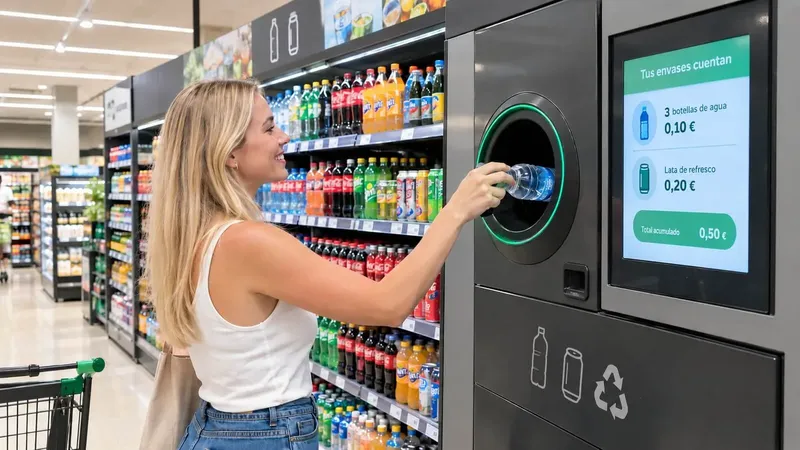 La OCU explica el sistema de envases que tendrán Mercadona, Lidl y Carrefour: «La ley fija un mínimo de 10 céntimos, pero puede ser más»