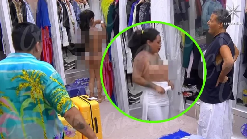 Karina Torres se d3snudó COMPLETAMENTE delante de las cámaras y de sus compañeros en LCDLF