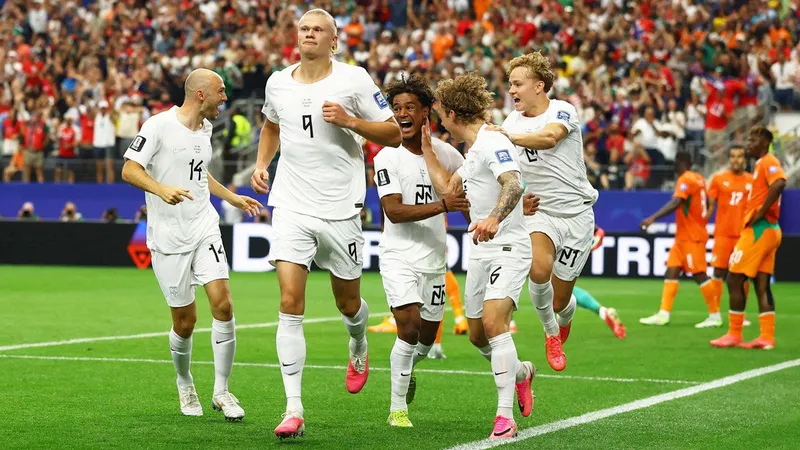 Erling Haaland amenaza a Brasil en los octavos del Mundial 2026