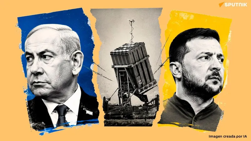 La lucha por los recursos: ¿a qué se debe el deterioro de las relaciones entre Zelenski y Netanyahu?