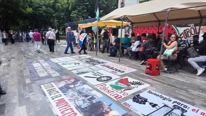 En México mantienen solidaridad con Palestina y exigen romper lazos con Israel