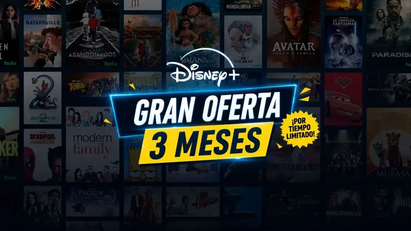 Disney+ lanza una oferta especial y derriba su precio durante 3 meses en todas sus tarifas
