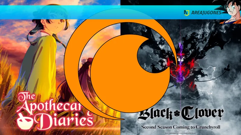 Los nuevos episodios de Black Clover y Los diarios de la boticaria ya tienen doblaje en español, aunque hay una pega