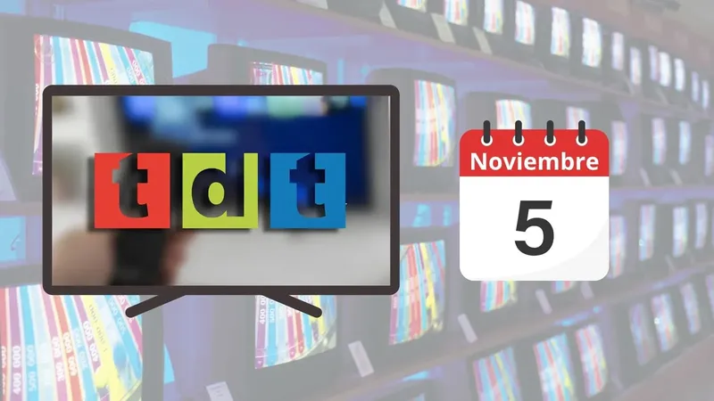 El jueves que viene cambia la TDT: Estos cinco canales de desaparecen de tu televisor y llegan otros en 4K