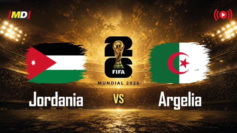 Jordania - Argelia, en directo