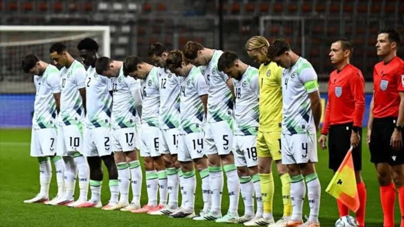 Selección de Irlanda muestra solidaridad con Gaza en partido ante Israel
