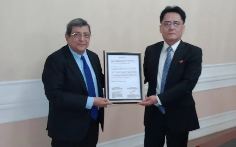 Homenaje a las relaciones con la RPD de Corea