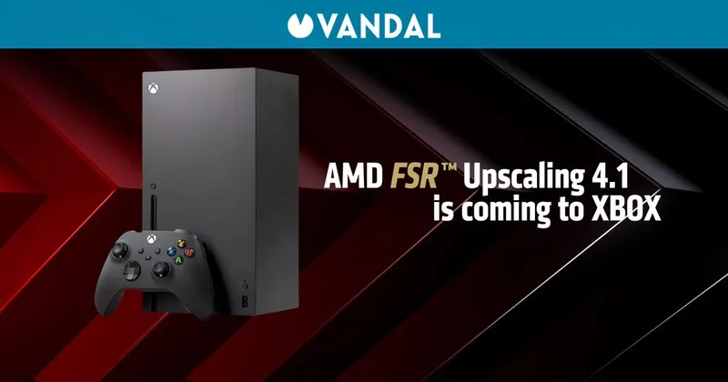 AMD lleva su nueva tecnología de reescalado a XBOX Series y anticipa FSR Diamond para Project Helix