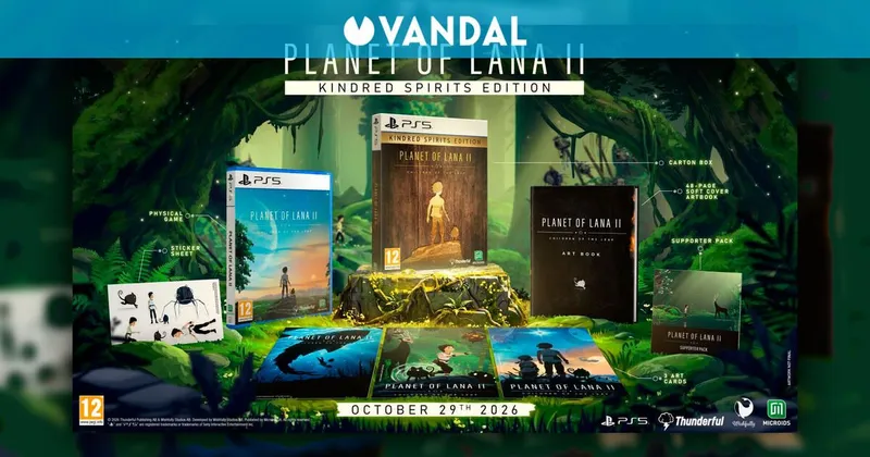 Planet of Lana 2 tendrá edición física en PS5 y será una versión para coleccionistas, con contenido extra